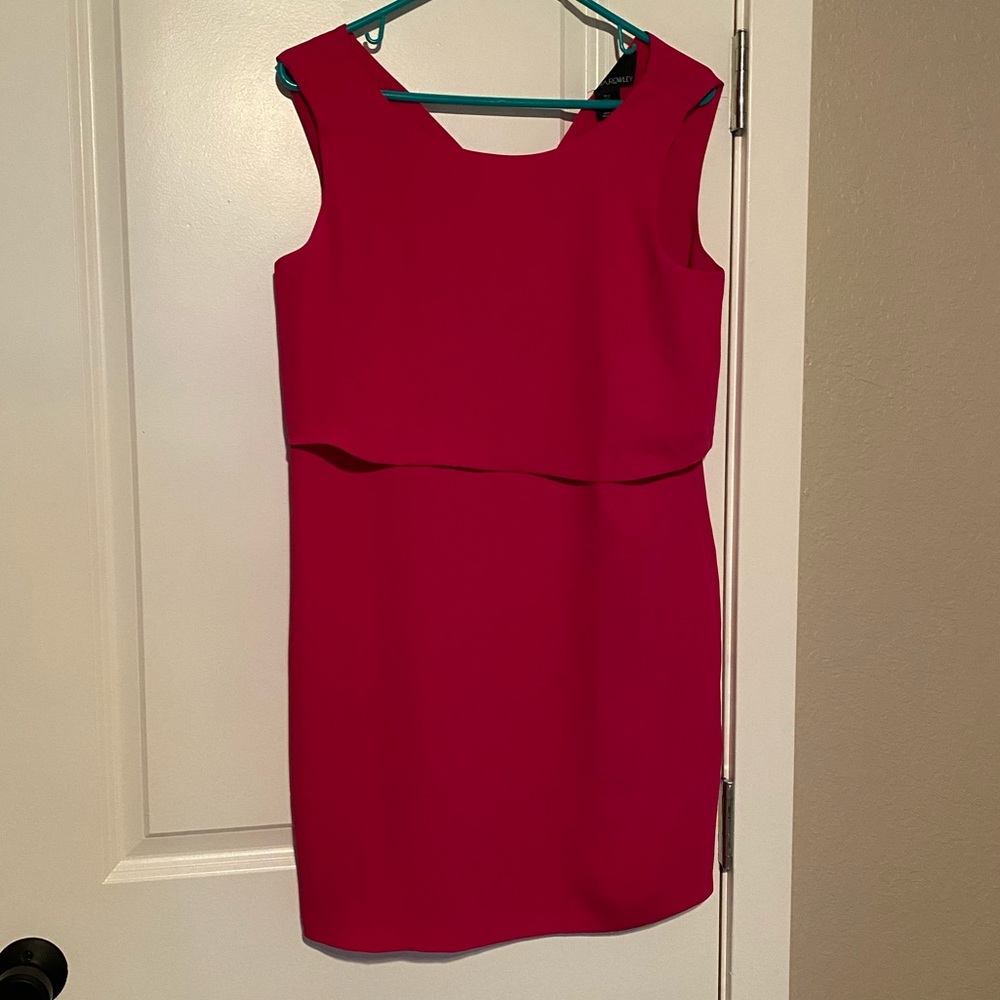 Hot pink cocktail dress Cynthia Rowley